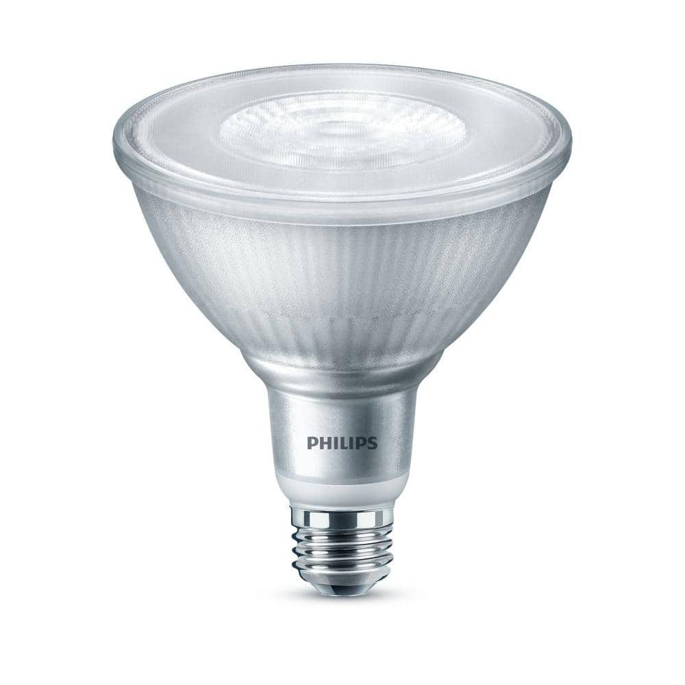 Philips 90-Watt Equivalent PAR38 Dimmable Light Bulb Daylight (5000K) (2-Pack) 556647 - The Home Depot