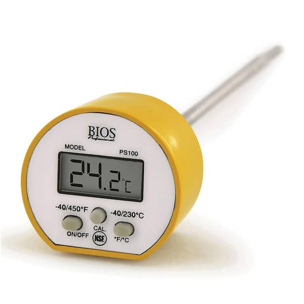 Digital Thermometer for CHEESEMAKING with ºC and ºF.
