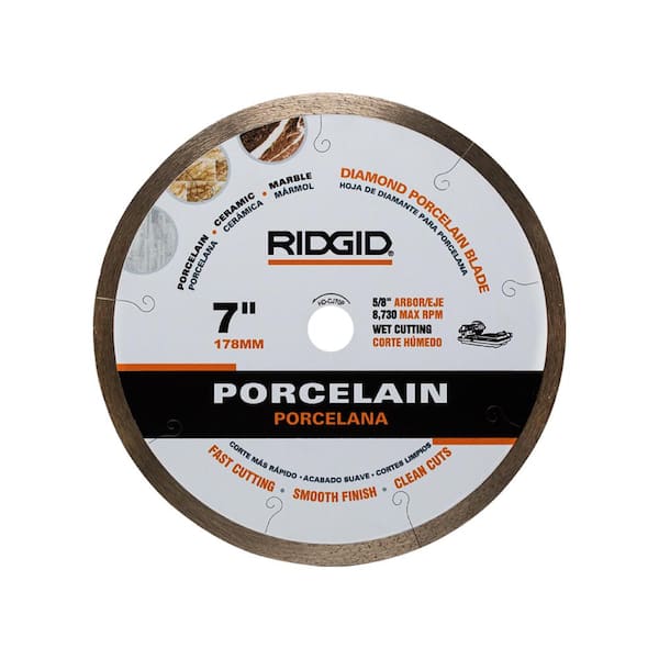 RIDGID 7 in. Premium Tile Diamond Blade