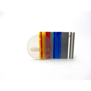 12 in. x 48 in. x 0.125 in. Thick Acrylic Bronze Translucent 50%, 2404 Sheet