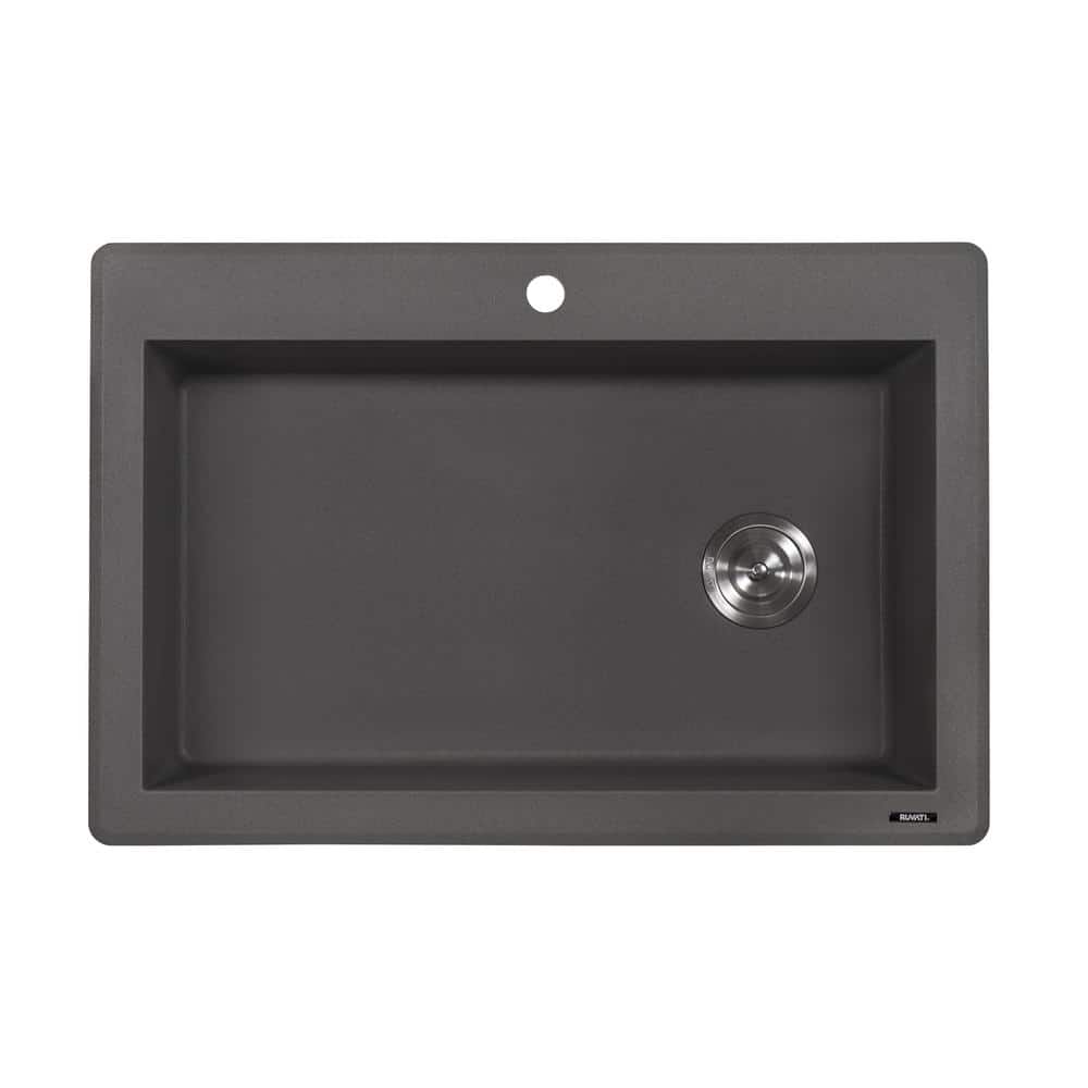 Catalina Blue Granite Composite Single Bowl Kitchen Sink
