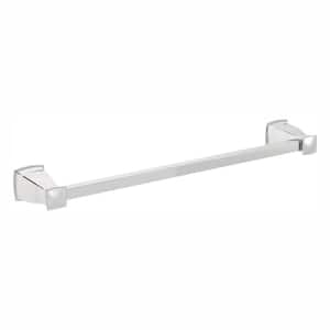 Hensley 24 in. Towel Bar with Press and Mark in Chrome