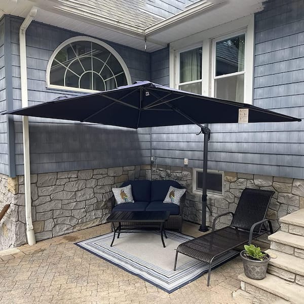 flexx spring patio umbrellas 11x11ft Backyard Telescopic Umbrella, Extra Large Umbrella, Turquoise Blue SIZE:EXTRA LARGE Open Face Tan 10 Ft Outdoor and the commercial grade