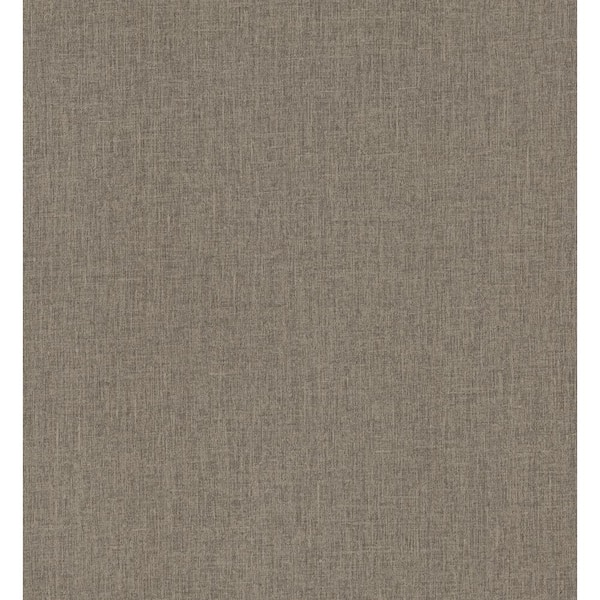 A-Street Prints Cromie Brown Texture Wallpaper Sample