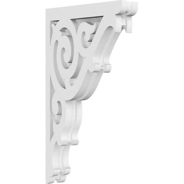 Ekena Millwork 1-7/8 in. x 14 in. x 8 in. PVC Athens Corbel