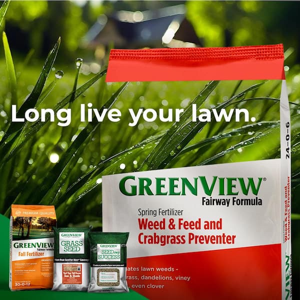 GreenView 36 lb. Fairway Formula Spring Fertilizer Weed and Feed and Crabgrass Preventer