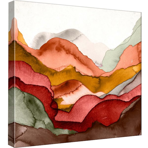 PTM Images 15 in. x 15 in. ''Rose Quartz C'' Printed Canvas Wall Art