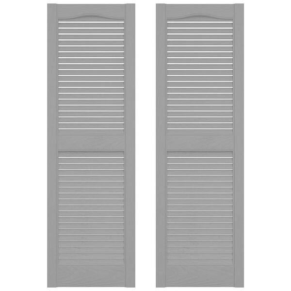 Paintable 12x36 Inch Raised Panel Outdoor Shutters - Exterior Home Decor