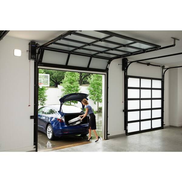 Wall Mount Direct Drive Ultra Quiet Garage Door Opener with Battery Backup