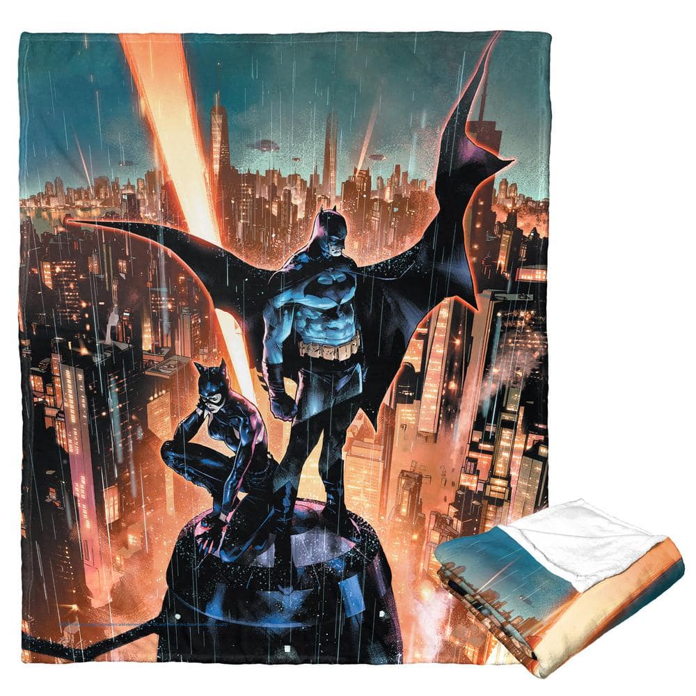 THE NORTHWEST GROUP DC Comics Batman Silk Touch Multi-Colored Throw ...