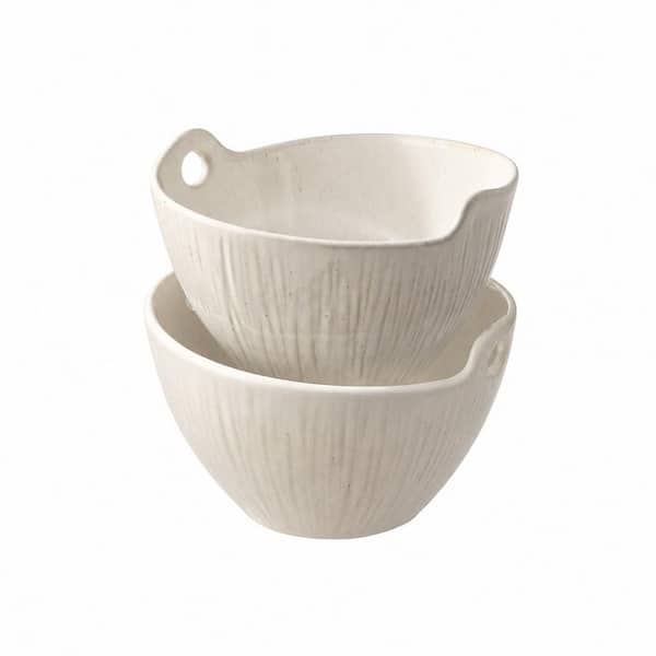 マドカリンダル　ボウル　BOWL KHKFY 7 in. Ceramic Noodle Bowl (Set of 2) with Chopsticks and