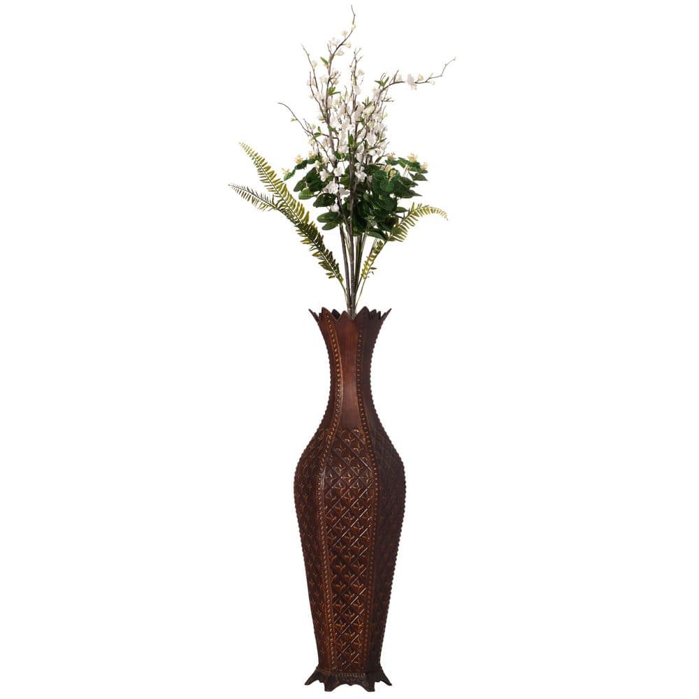 Modern Ceramic Flower Vase Dried Flower Container Pottery Ornament