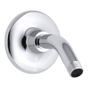 Alteo Shower Arm and Flange in Polished Chrome