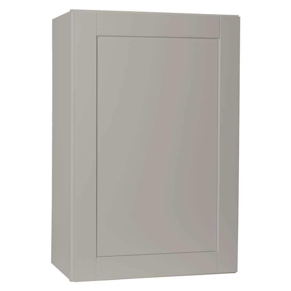 Hampton Bay Shaker 24 in. W x 12 in. D x 36 in. H Assembled Wall ...
