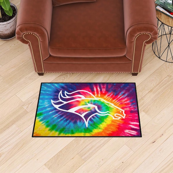 Fanmats Denver Broncos Starter Mat - Tie Dye