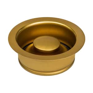 Garbage Disposal Flange for Kitchen Sinks in Brass / Gold T1-Stainless Steel