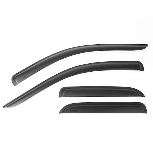 Rugged Ridge Matte Black Window Visor Kit 02-08 Ram 2500/3500 Pickup