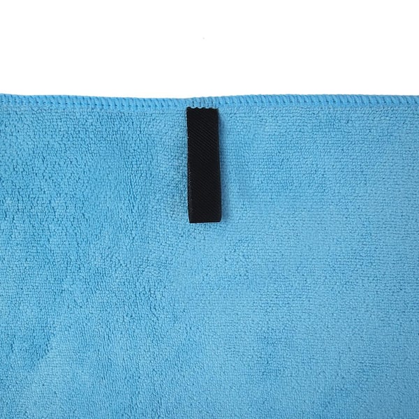 Jml Navy Oversized Microfiber Bath Towel (Set of 2), Blue