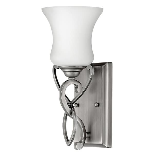 HINKLEY Brooke 5.25 in. 1 Light Antique Nickel Vanity Light