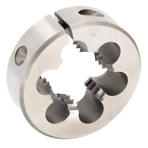 m30 x 1.5 x 2 in. Outside Diameter High Speed Steel Round Threading Die, Adjustable