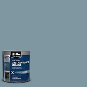 1 qt. #530F-5 Waterscape Semi-Gloss Enamel Urethane Alkyd Interior/Exterior Paint