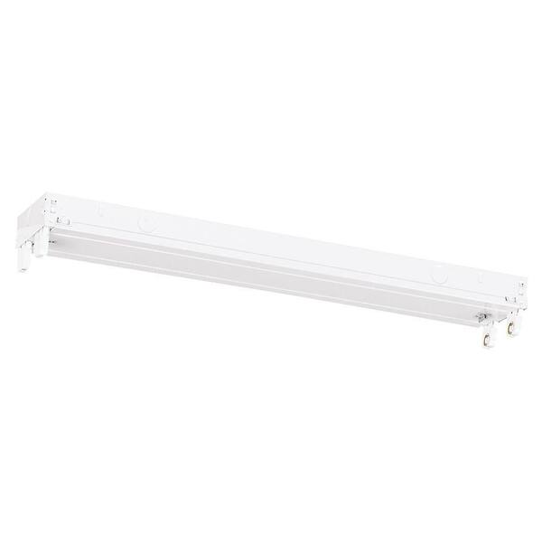 Generation Lighting 24.25 in. W 2-Light White Flushmount