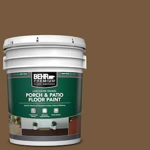 5 gal. #290F-7 Wooden Cabin Low-Lustre Enamel Interior/Exterior Porch and Patio Floor Paint