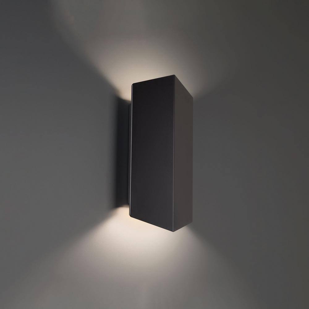 Summit Black Aluminum Dimmable LED Wall Sconce