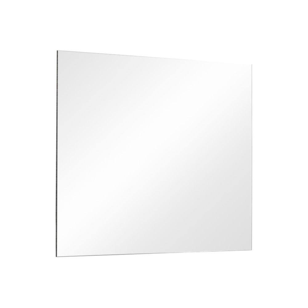 Benjara 1 In. W X 47 In. H Wooden Frame Clear Wall Mirror BM174127 ...