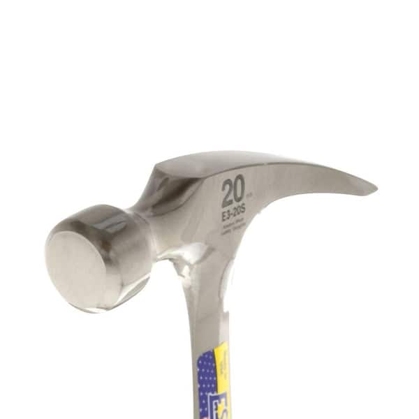 Estwing 20 Oz. Smooth-Face Rip Claw Hammer with Nylon-Covered Steel Handle  - Groom & Sons' Hardware