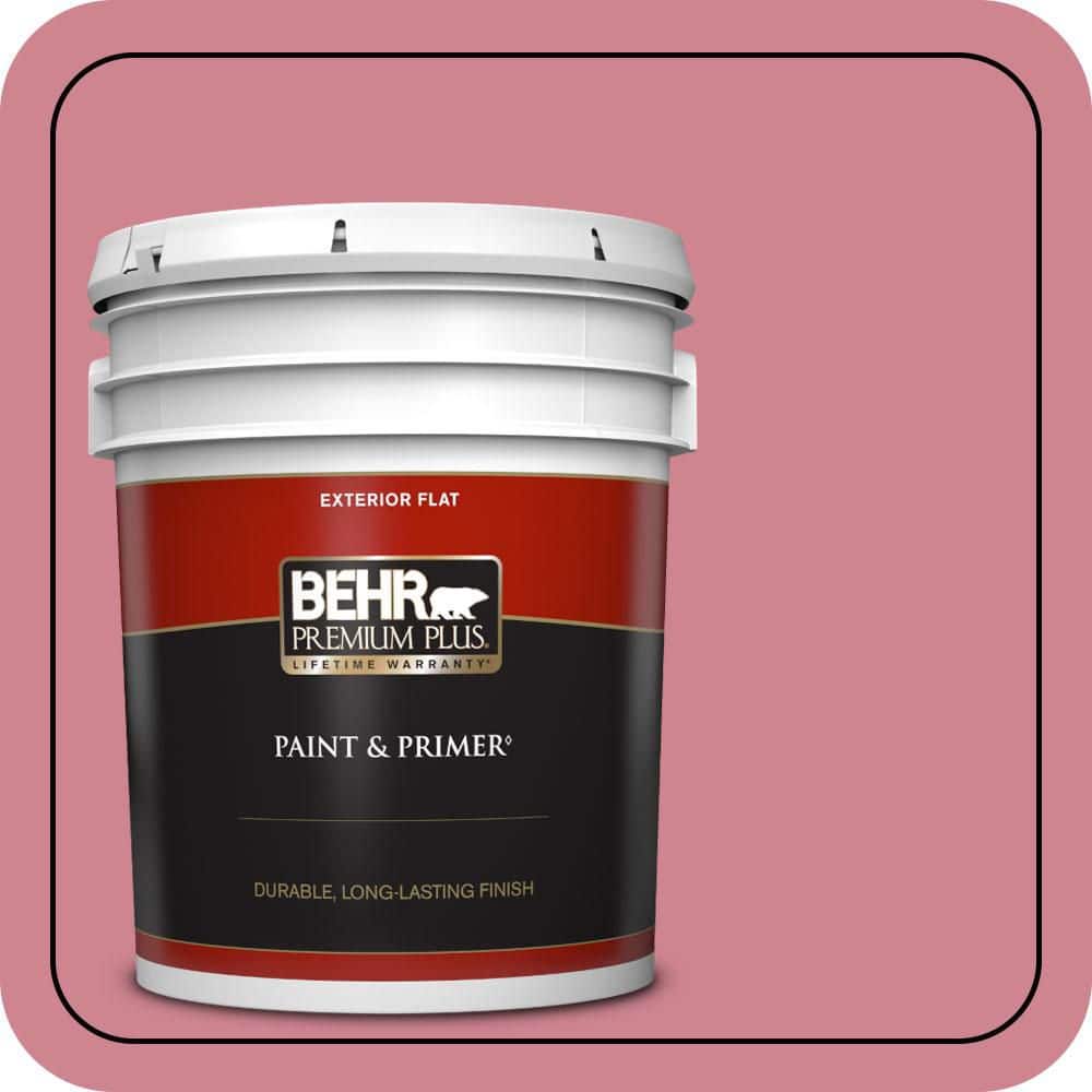 5 gal. #130D-4 Rose Sachet Flat Exterior Paint & Primer price history on PriceWatchPro