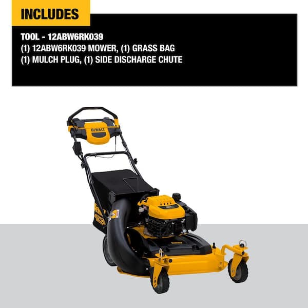 DEWALT 28 224cc E-GOV Engine 3-in-1 Gas RWD Self-Propelled