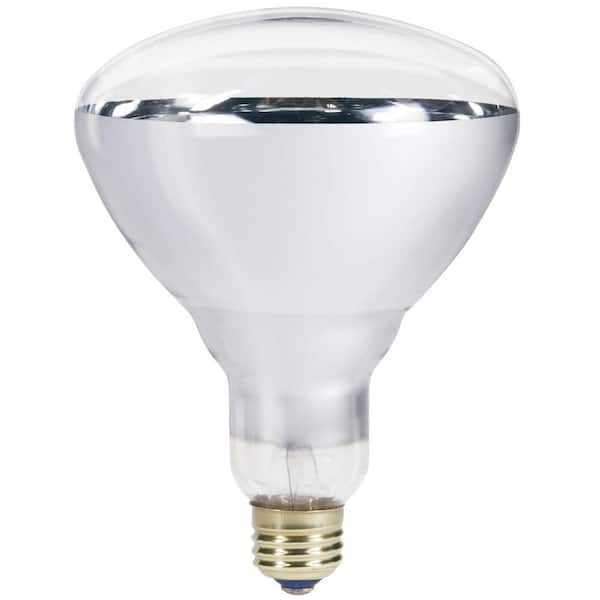 Philips 250-Watt 120-Volt BR40 Incandescent Heat Lamp Light Bulb