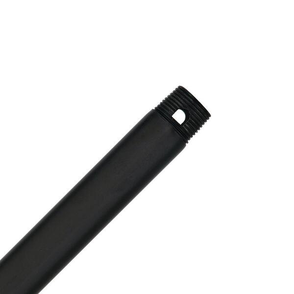 Hunter 36 in. Textured Black Extension Downrod for 12 ft. Ceilings