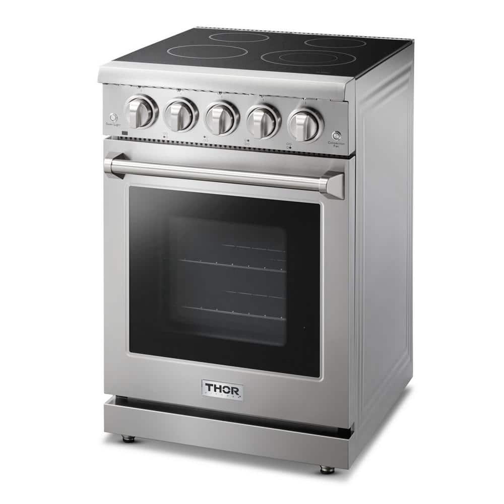 Thor 24" Stainless Steel Freestanding Convection Electric Range