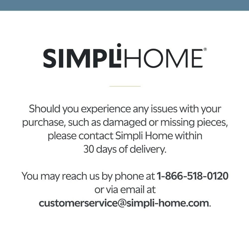 Simpli Home Redmond SOLID WOOD Low Storage Cabinet
