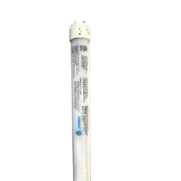40-Watt EQ 4 ft. Warm White Single End Powered G13 T8 LED Tube Light Bulbs 2700K (12-Pack)