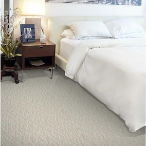 Oceanic Tweed - Linen - Beige 12 ft. 36 oz. Wool Pattern Installed Carpet