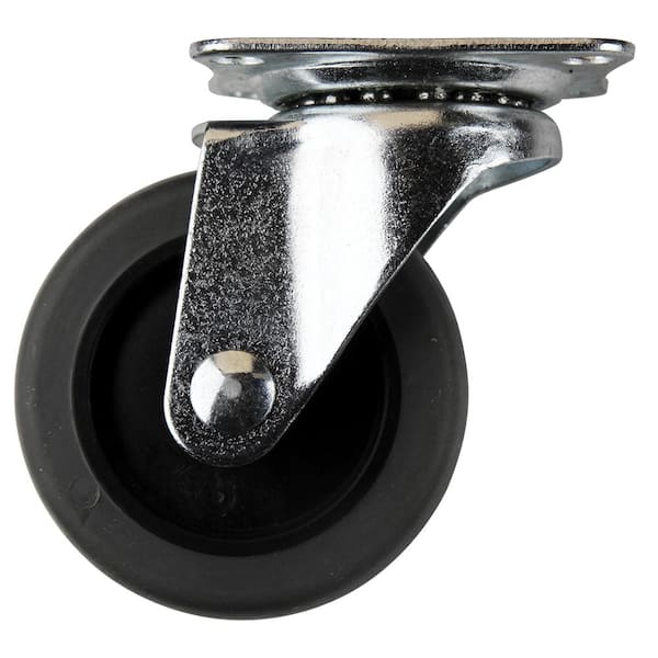 175# Cap. Set Of Four Swivel Stem Caster with 3" Wheel and 1/2" Threaded Stem 