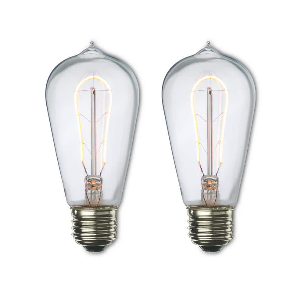 40 - Watt Equivalent ST18 Dimmable Medium Screw Decorative LED Light Bulb A