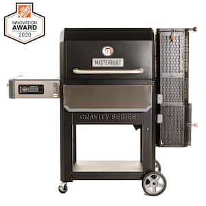 Gravity Series 1050 Digital WiFi Charcoal Grill and Smoker in Black