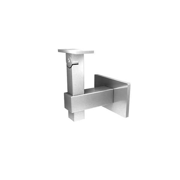 Unbranded Square Magnetar 2.5 in. Stainless Steel Handrail Wall Bracket