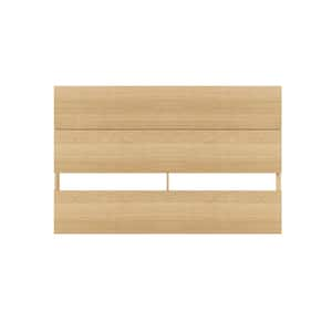 Natural Maple Full Size Panel Headboard