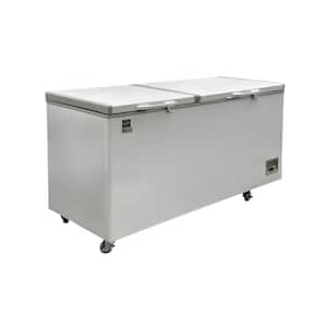 71.5 in. 17.99 cu. ft. Manual Defrost Solid Top Commercial Chest Freezer BD620 in White