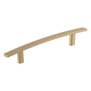 Cyprus 5-1/16 in. (128mm) Modern Champagne Bronze Arch Cabinet Pull
