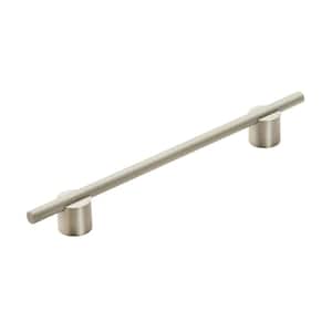Transcendent 7-9/16 in (192 mm) Silver Champagne Drawer Pull