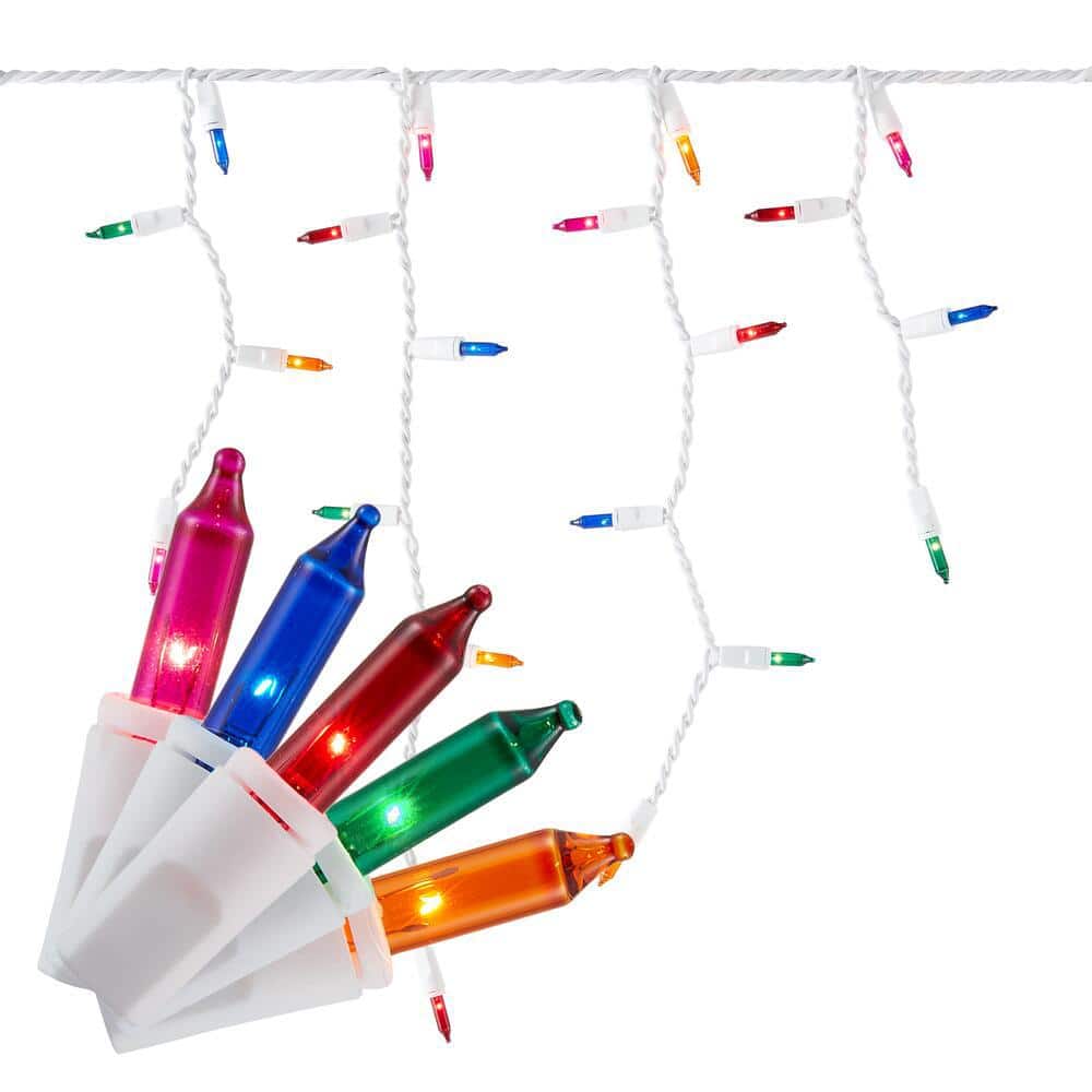 UPC 029944463061 product image for Home Accents Holiday 300L Multi Color Christmas Incandescent Mini Icicle Lights | upcitemdb.com