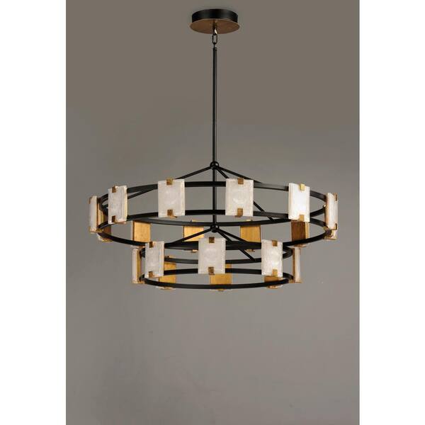 Maxim Lighting - Radiant 20 Light Integrated LED Black Chandelier