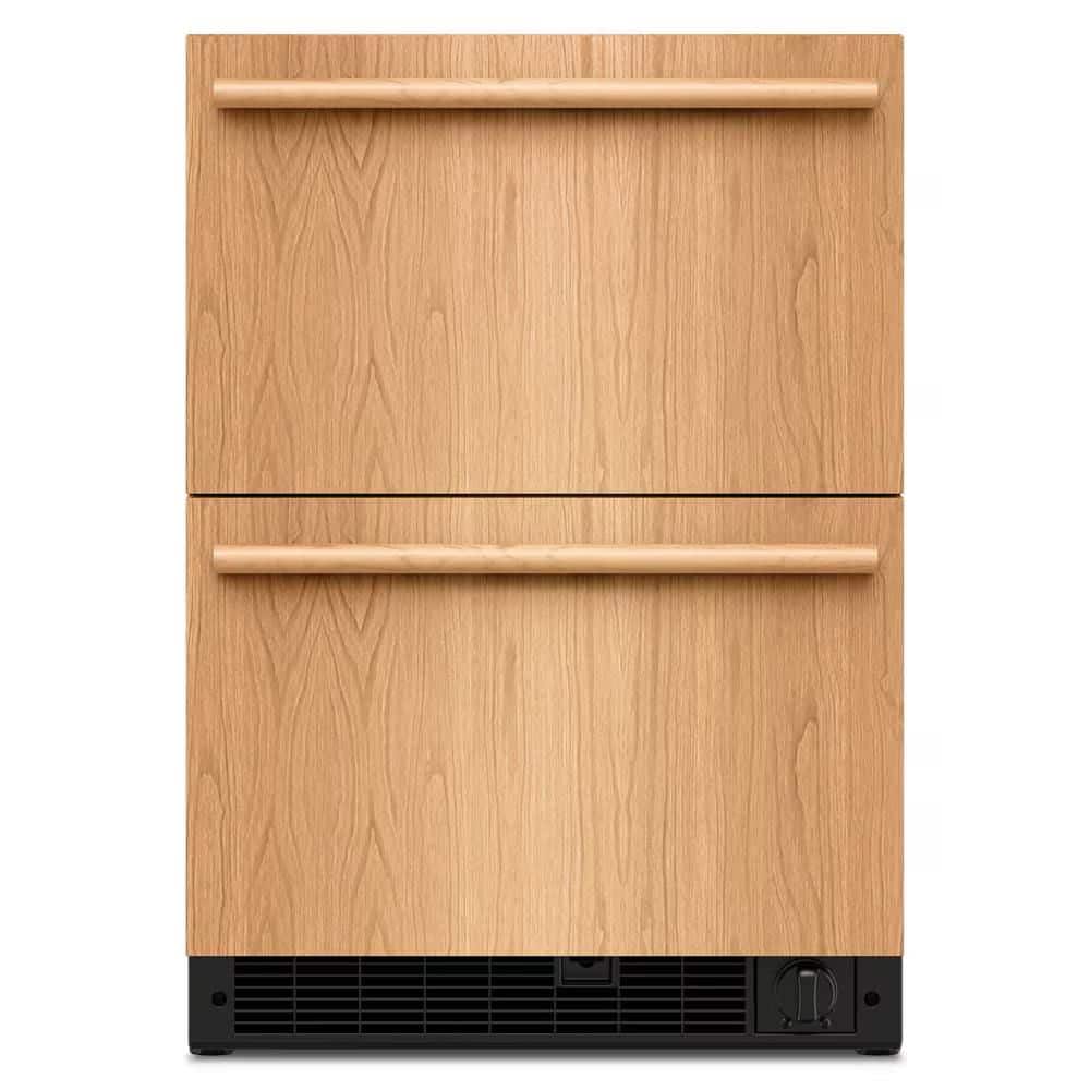 24 in. 4.2 cu. ft. Under Counter Double Drawer Refrigerator in Panel Ready price history on PriceWatchPro