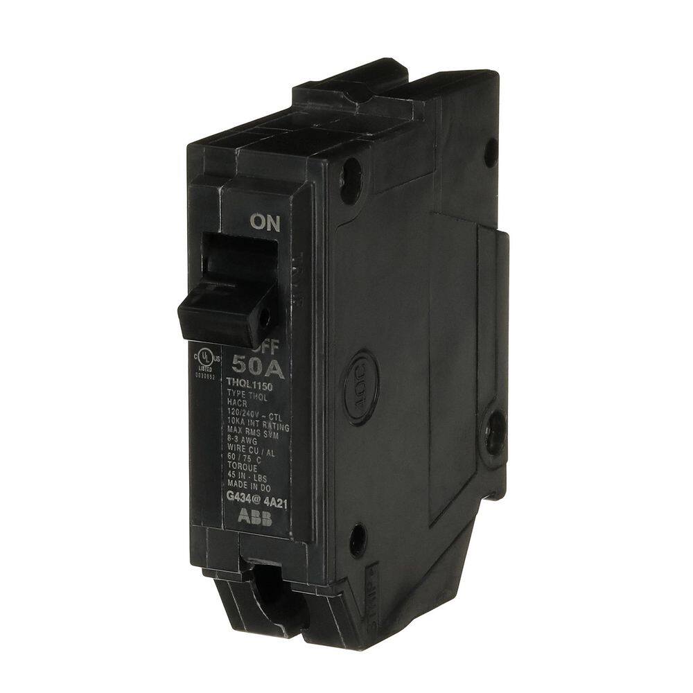 50 Amp 1 in. Single-Pole Circuit Breaker (THQL1150A)